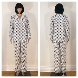 LAST TWO!!! Mayfair 2 Piece Micro Fleece Pajamas PJs Set
